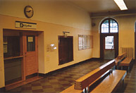 Bild: Väntsalen i Mariestad