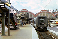 Bild: Öresundståg mot Malmö på Köbenhavn H 2002