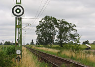 Bild: Nedkopplingstavla med signallampa i Teckomatorp 2004