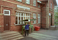 Bild: Tågklarering i Smålandsstenar 2004