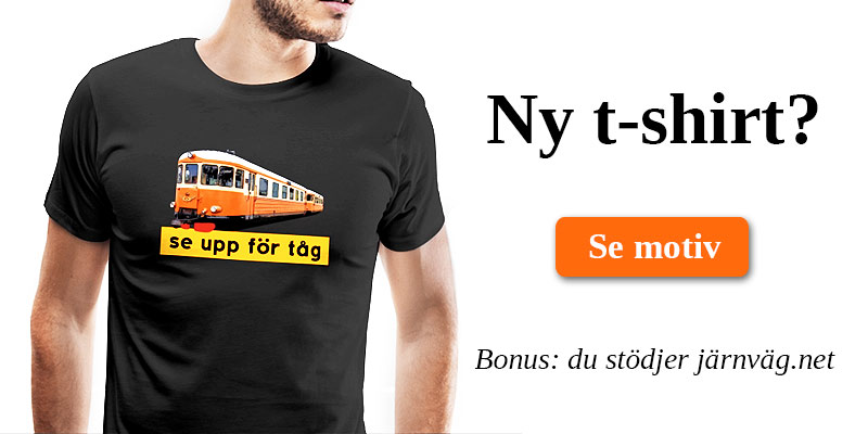 Se upp för tåg - beställ din egen t-shirt