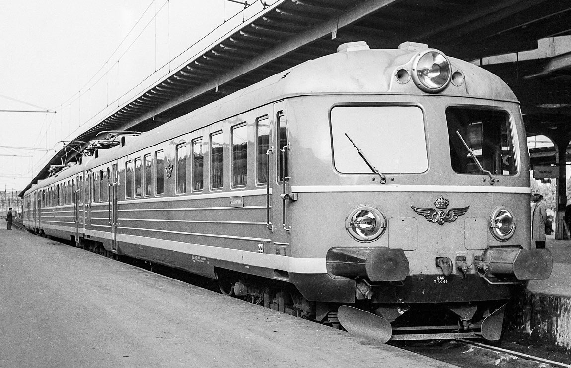 Bild: Xoa5 220 i Göteborg ca 1950