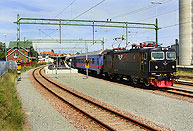 Bild: Rc3 1056 med chartertåg i Sölvesborg 10 juni 2007
