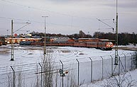 Bild: Uppställda Y1:or i Malmö 1996