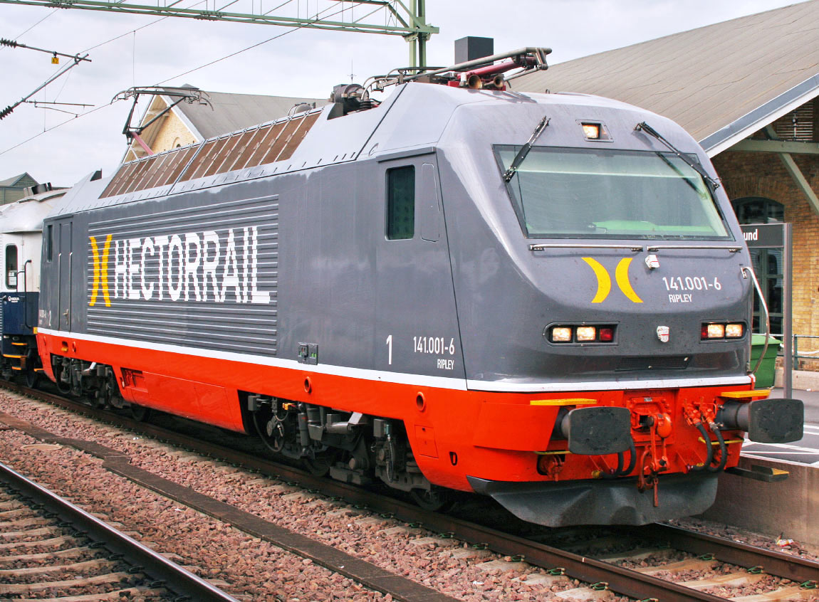 Hector Rail 141 001-6 i Lund 2010.