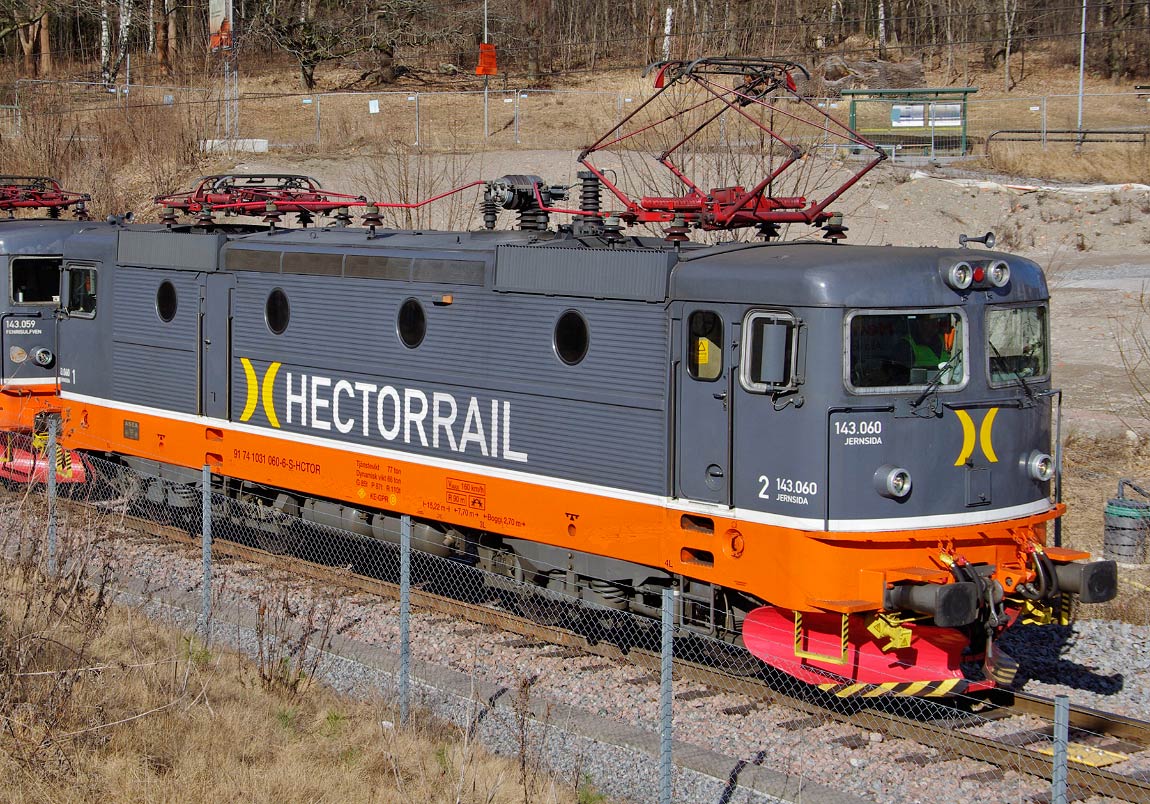 Bild: Hector Rail 143 060-6 i Stockholm 2016
