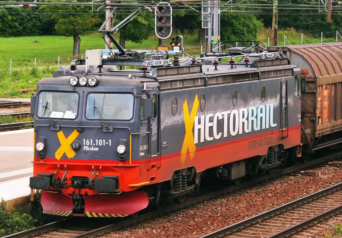 Bild: Hector Rail 161 101-1 i Hallsberg 2010