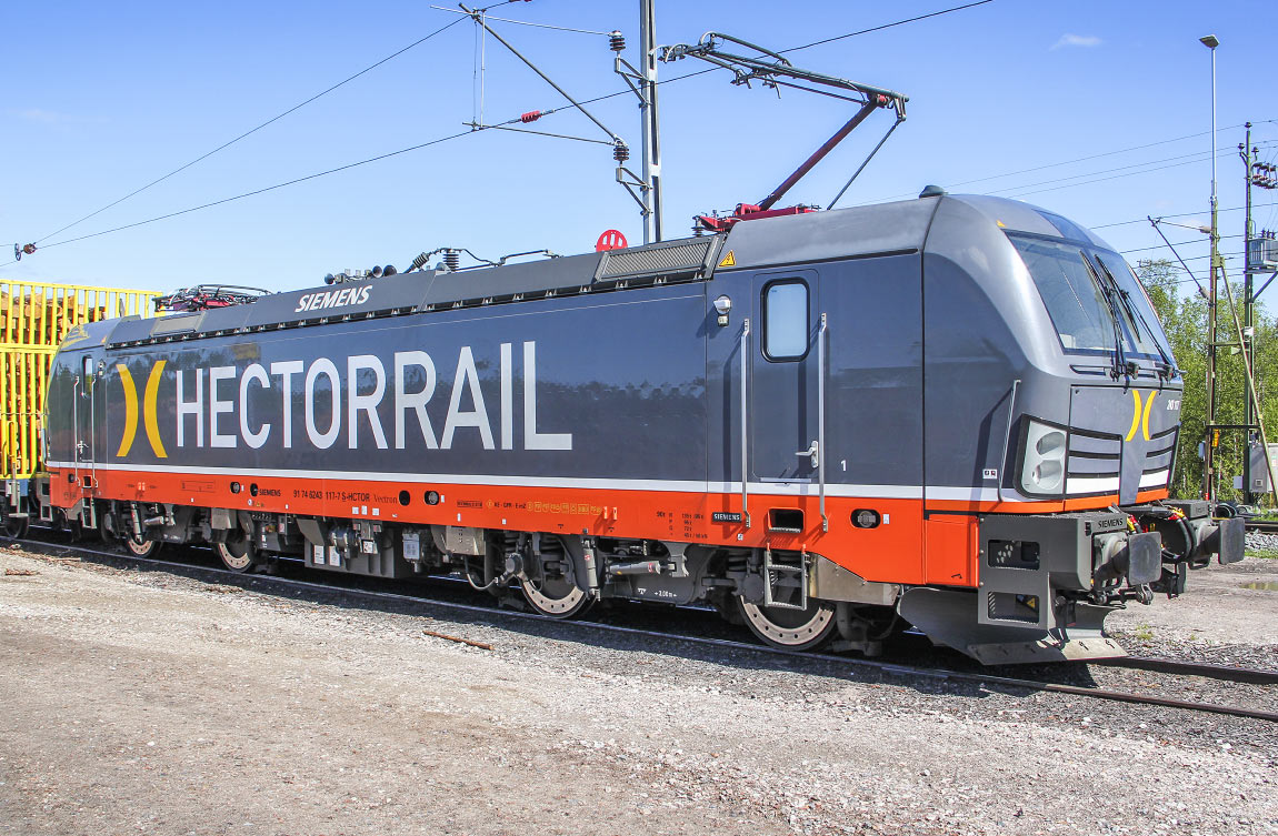 Bild: Hector Rail 243 117 i Murjek 2020