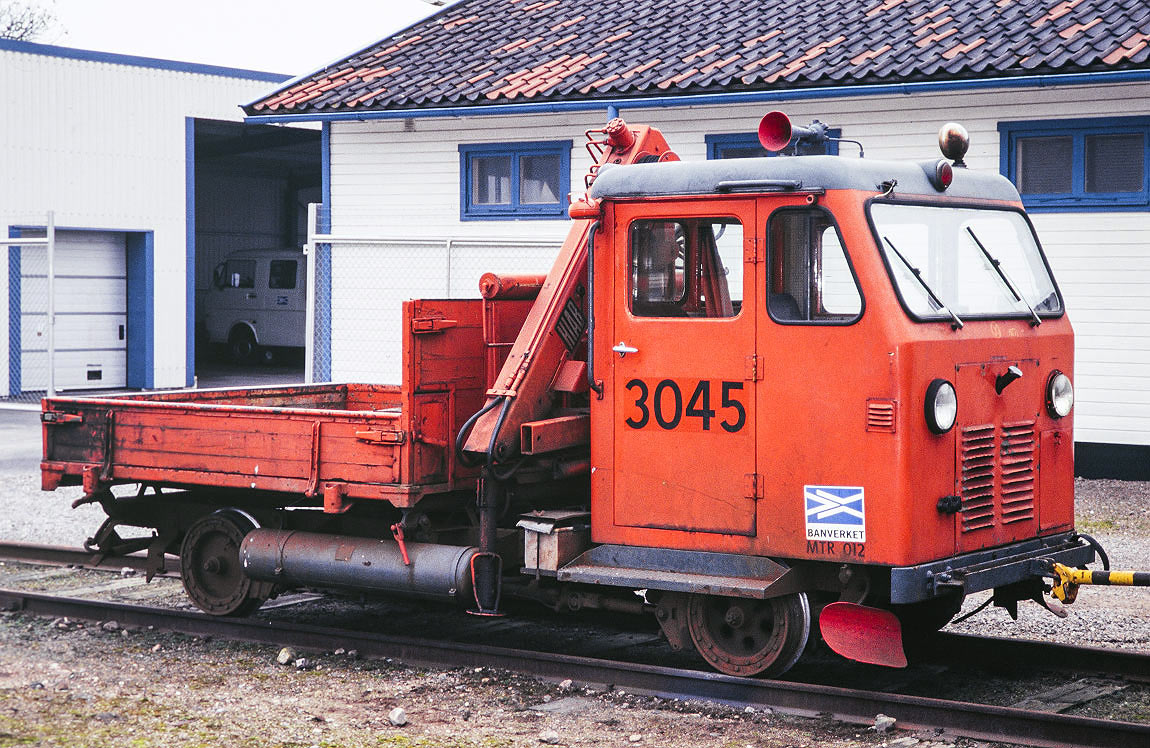 Bild: MTR 3045 i Landskrona 1993