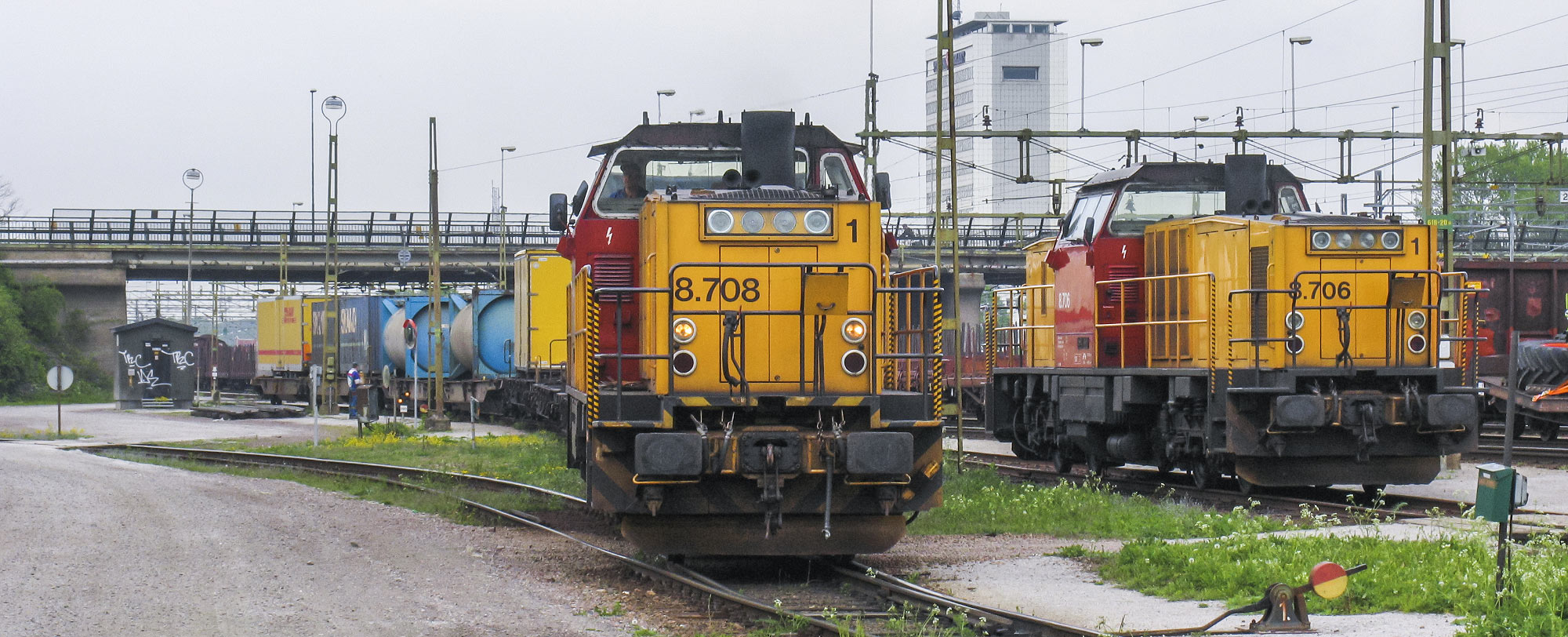 Di8 708 och 706 i Malmö 2005