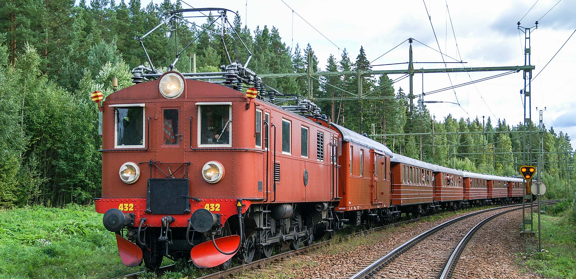 Dk 432 som museilok i Kolforsen 2006