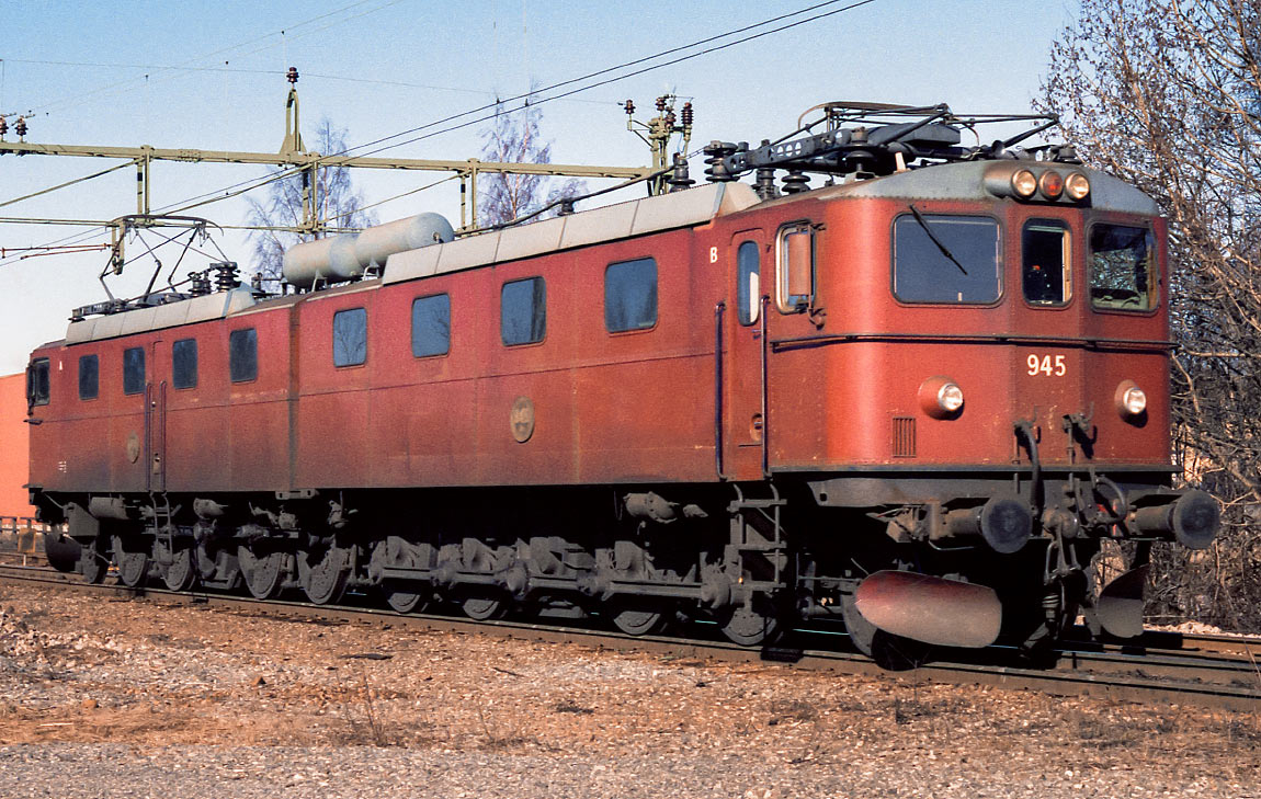 Bild: SJ Dm 945-944 i Gävle 1989