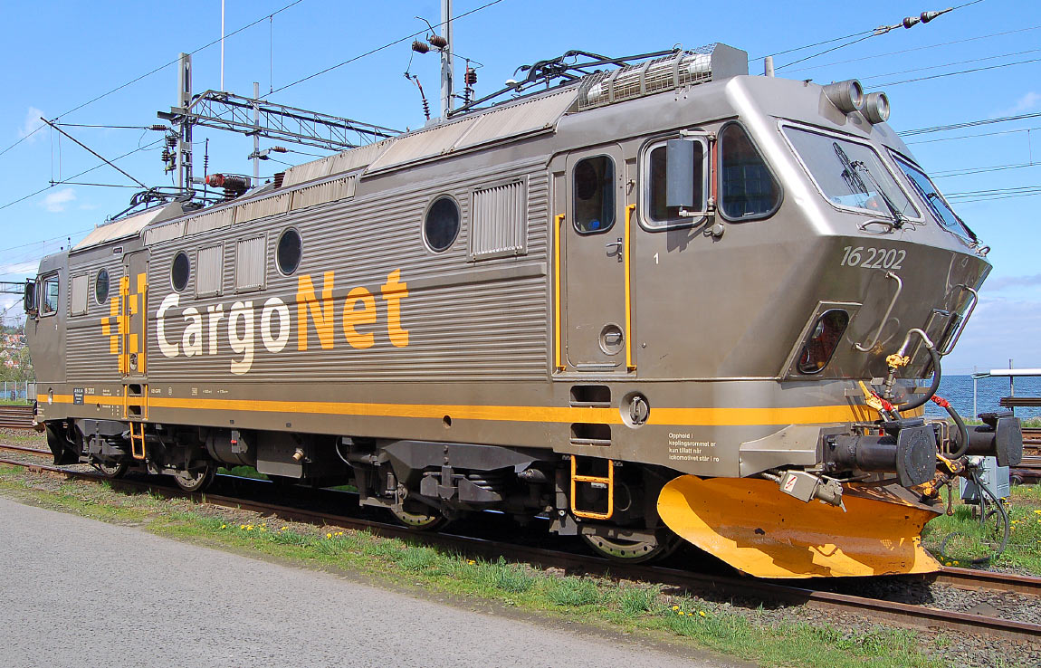 Bild: CargoNet El 16 2202 i Jönköping 2009