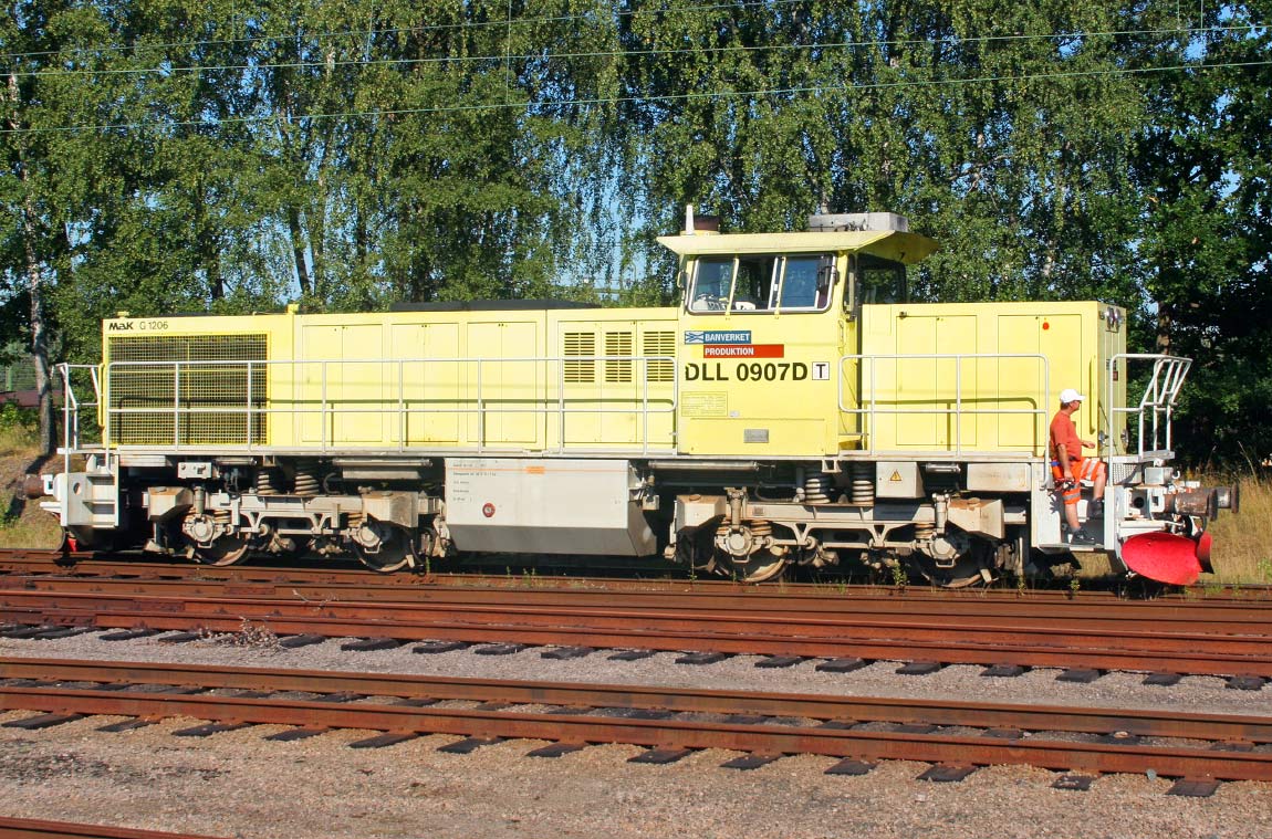 G 1206/DLL 0907 i Hässleholm 2008
