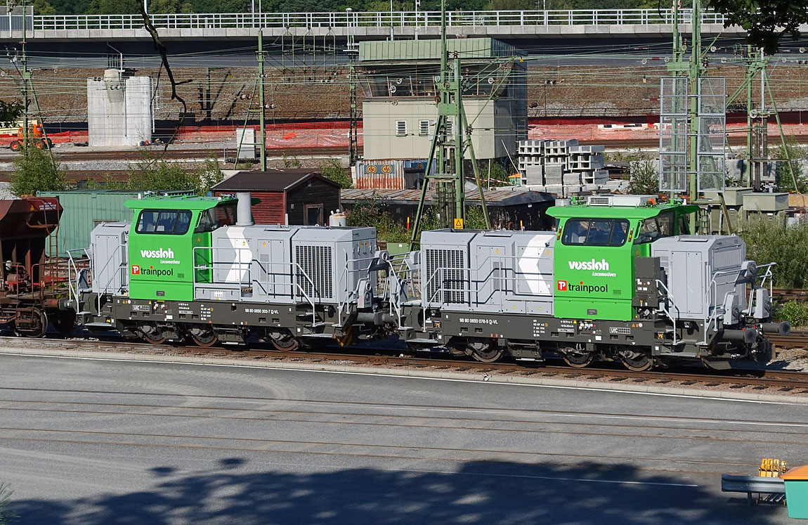 Trainpool G6 303 och 078 i Tomteboda, Stockholm 2015. Foto Markus Tellerup.