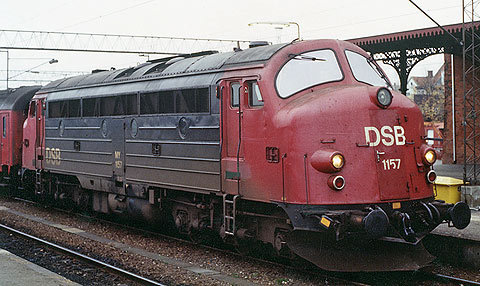 DSB MY 1157 i Helsingør 1989