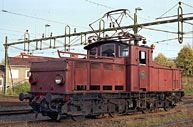 Bild: Öc 395 som museilok i Gävle 1988. Foto Markus Tellerup. Klicka för större bild.