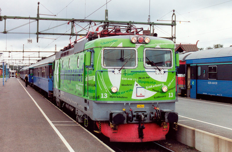 Bild: Tågkompaniet Rc2 13 i Boden 2000