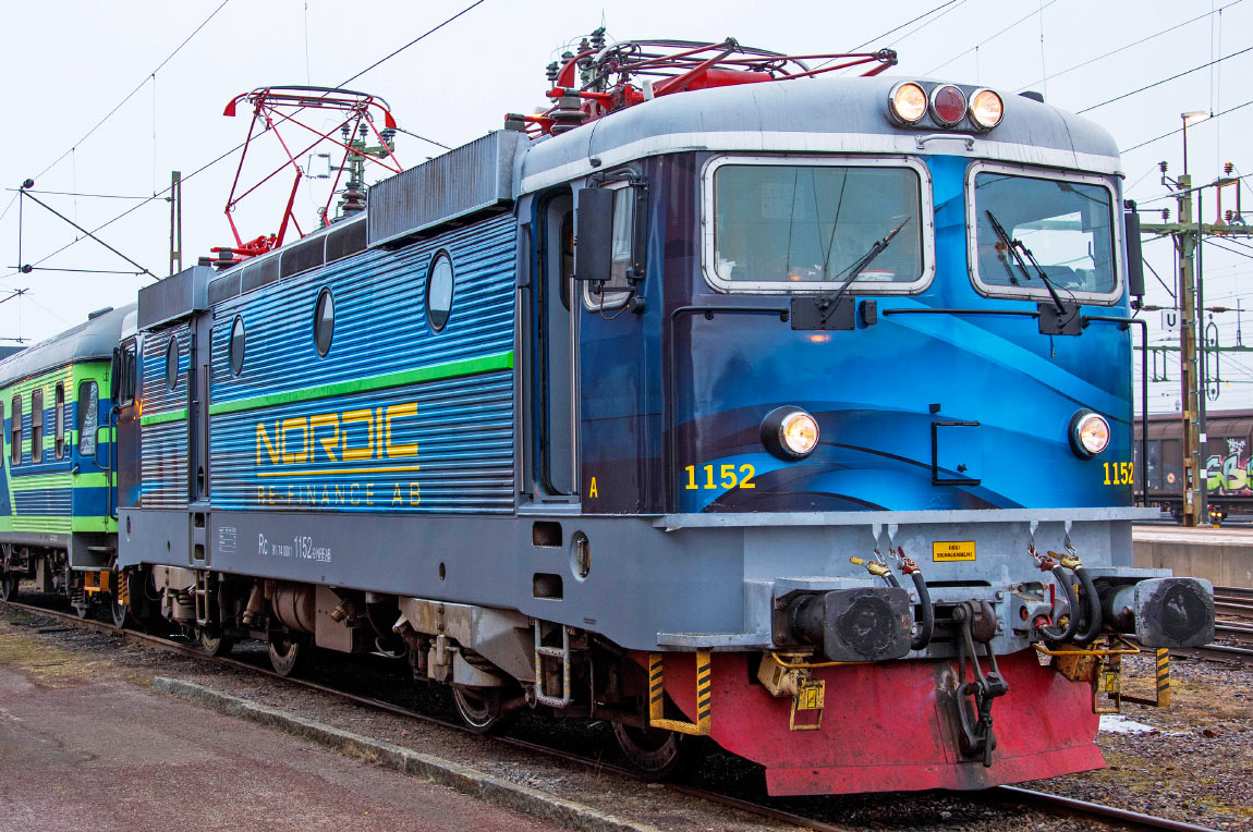 Bild: Nordic RE-Finance Rc4 1152 (uthyrt till Nordiska Tåg) i Kil 2021