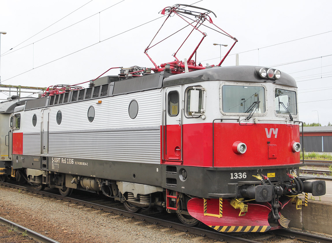 Bild: Trafikverket/Vy Rc6 1336 i Boden 2021