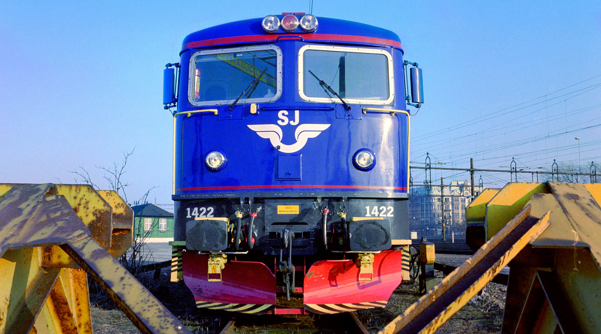 SJ Rc7 1422 i Malmö 2003