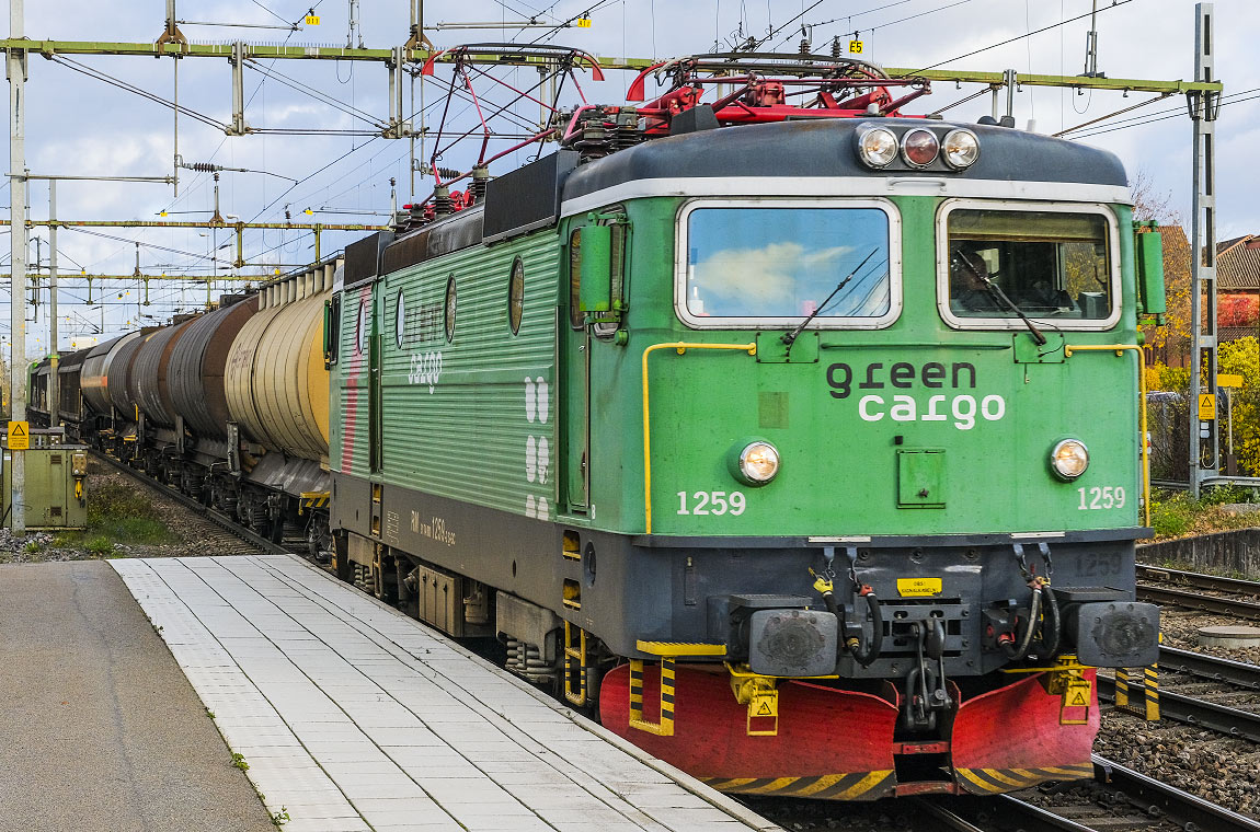 Bild: Green Cargo Rm 1259 i Hallsberg 2021