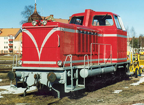 Bild: Orsatåg T21 84 i Orsa 2000