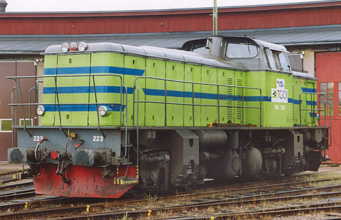 Bild: TGOJ T43 223 i Kristinehamn 2003