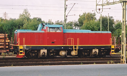 Bild: T43 250 i Nässjö 2001
