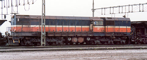 Bild: T46 3 i Kiruna 2000
