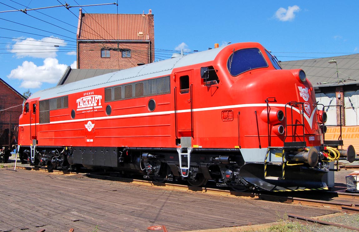Bild: Svensk Tågkraft TMX 1033 i Nässjö 2006