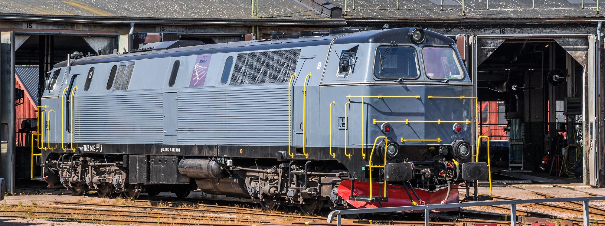 BLS Rail TMZ 1419 i Kristinehamn 2018