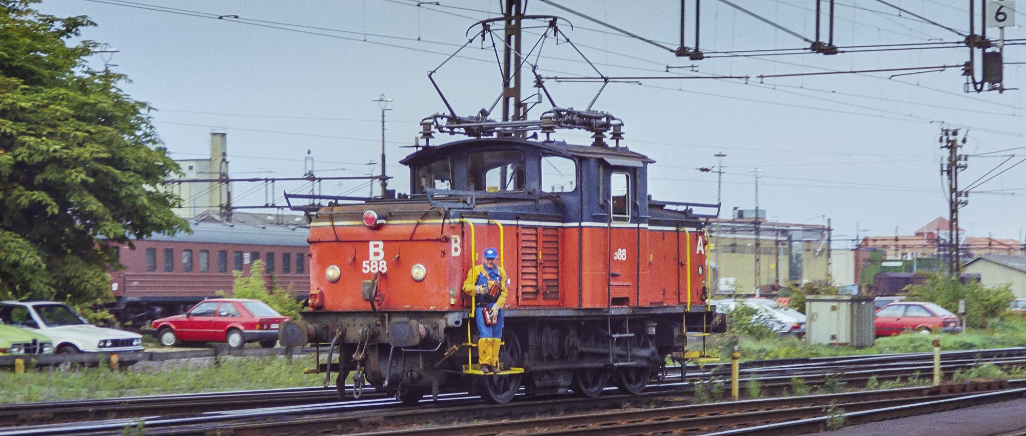SJ Ue 588 i Malmö 1992