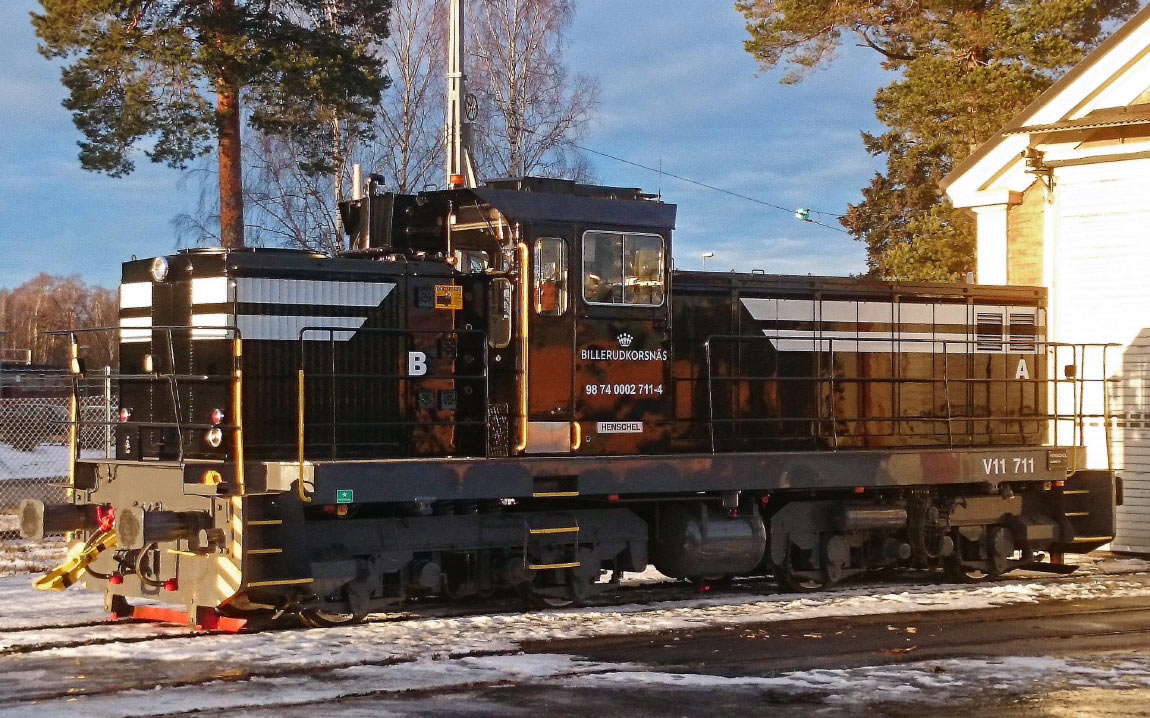 Bild: Billerud/Korsnäs V11 711 i Gävle 2014