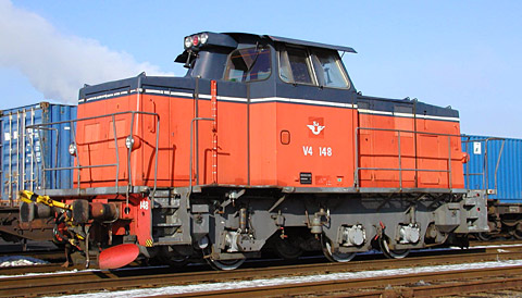 Bild: Rail Combi V4 148 i Malmö 2003