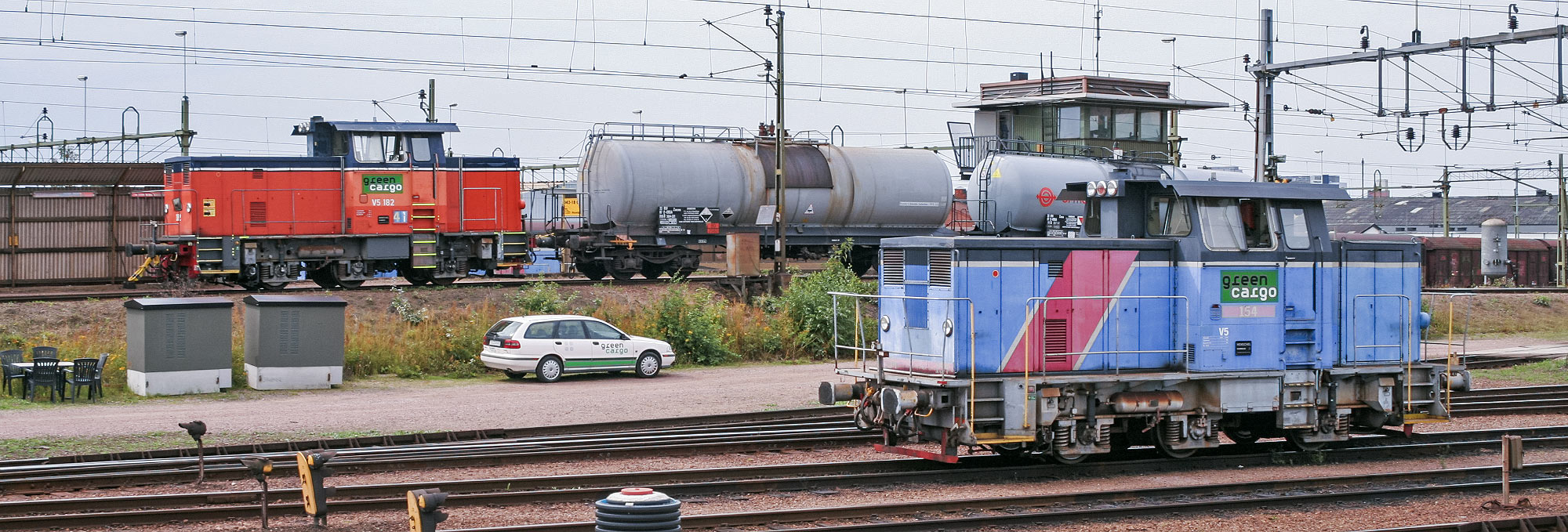 V5 182 och 154 i Helsingborg 2010