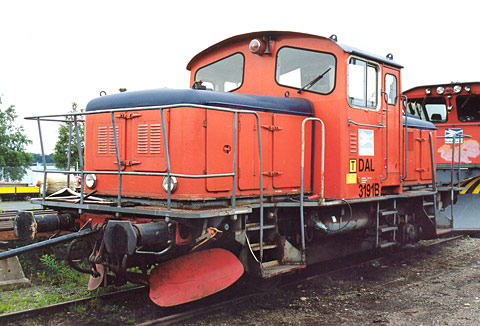 Bild: Banverket Z67 632/DAL 3191 i Östersund 2000