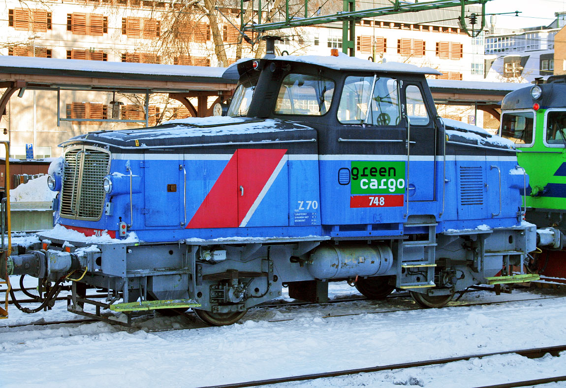 Bild: Green Cargo Z70 748 i Karlstad 2010