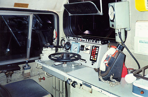 Bild: Interiör förarhytten T44 261 1998