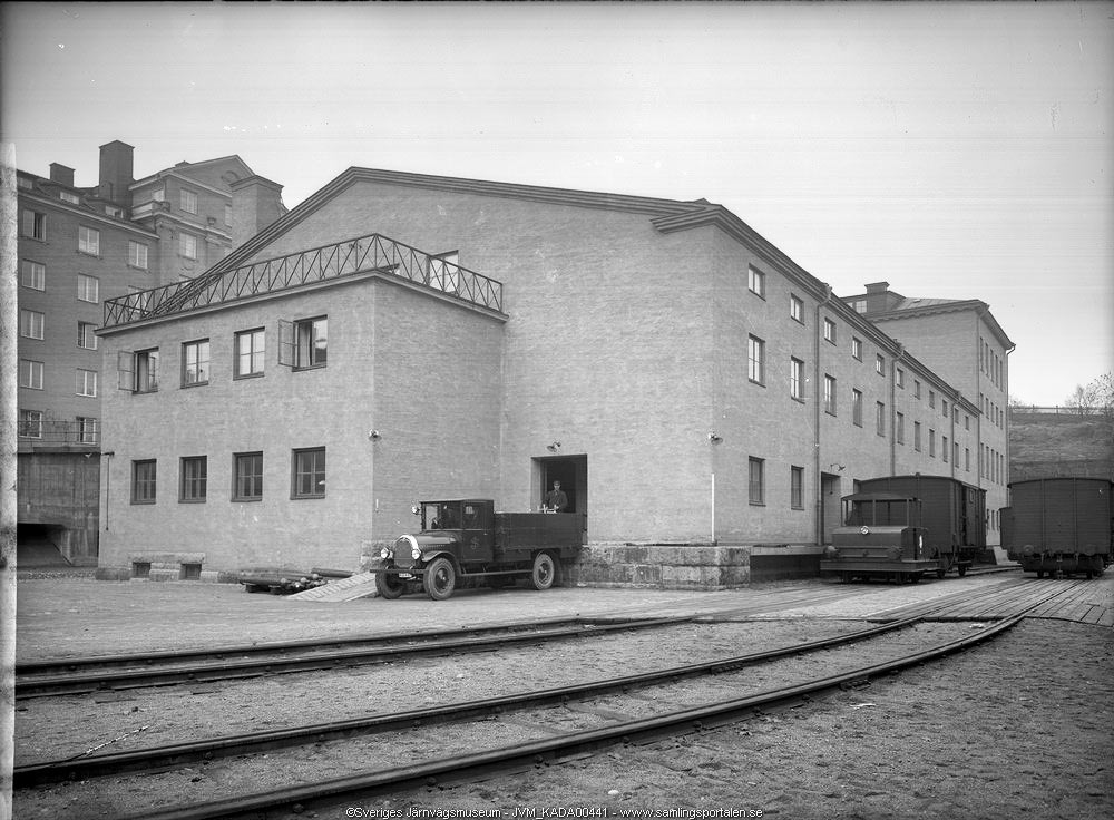 Bild: Z-lokomotor i Stockholm 1930