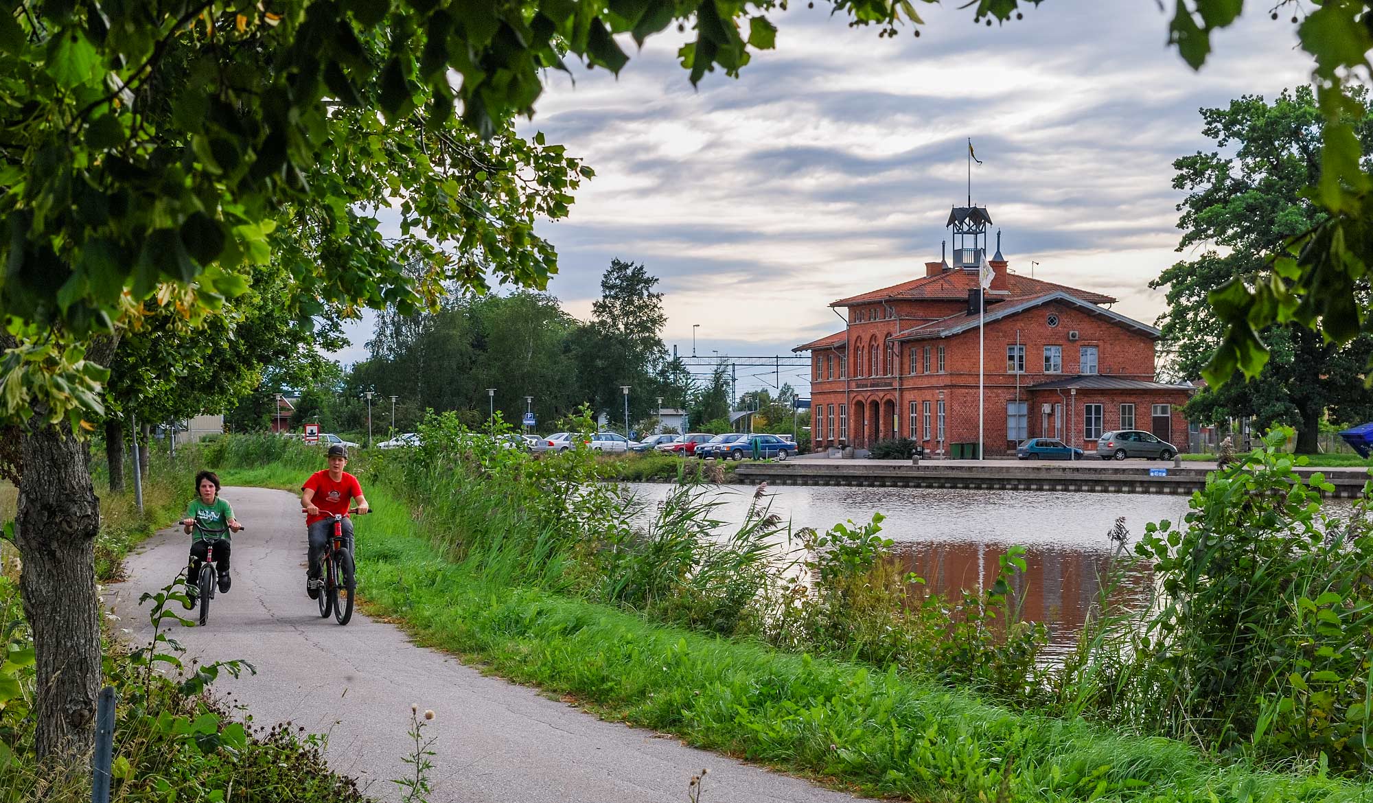 Bild: Stationshuset i Töreboda