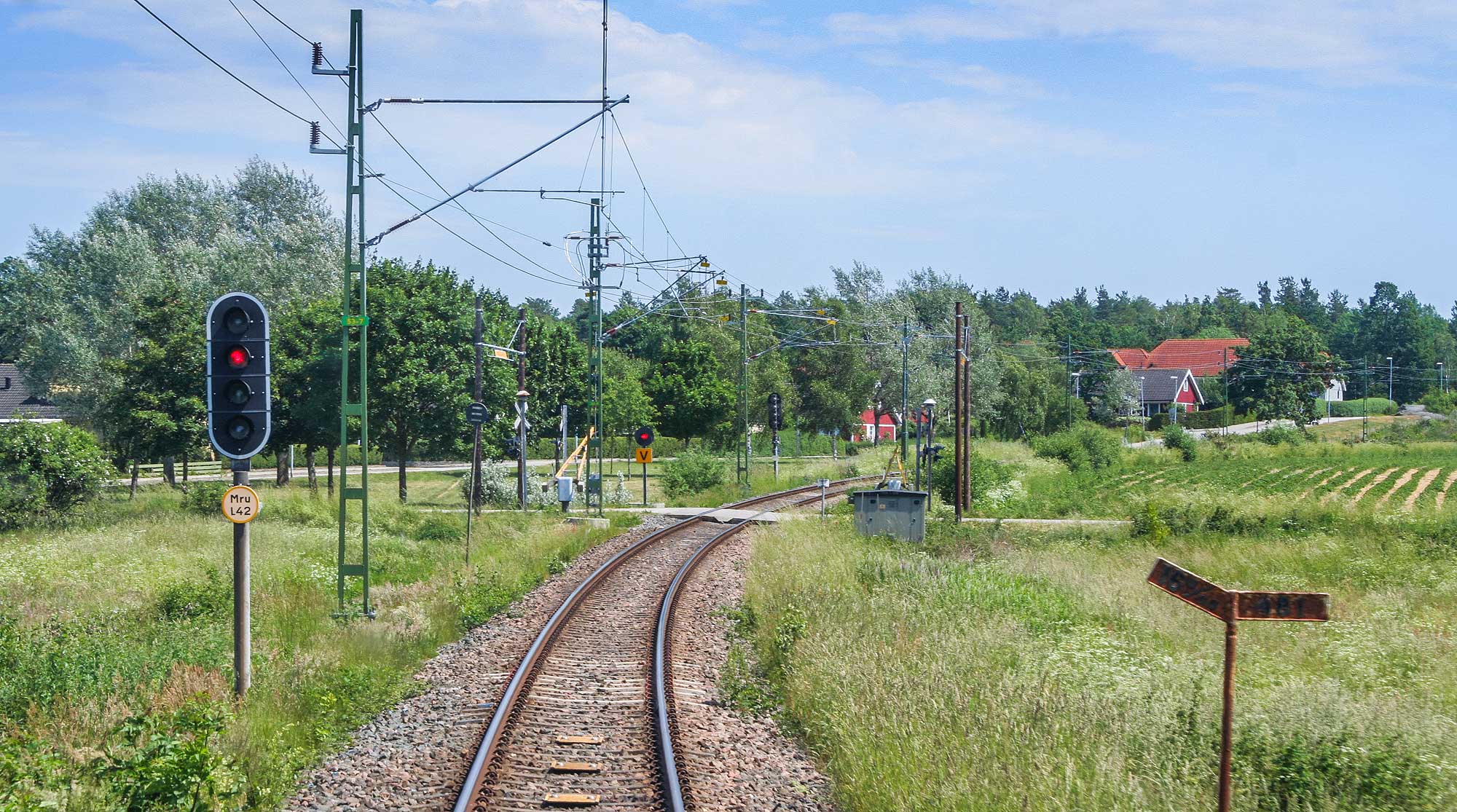 Bild: Utsikt från förarhytten