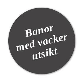 Banor med vacker utsikt