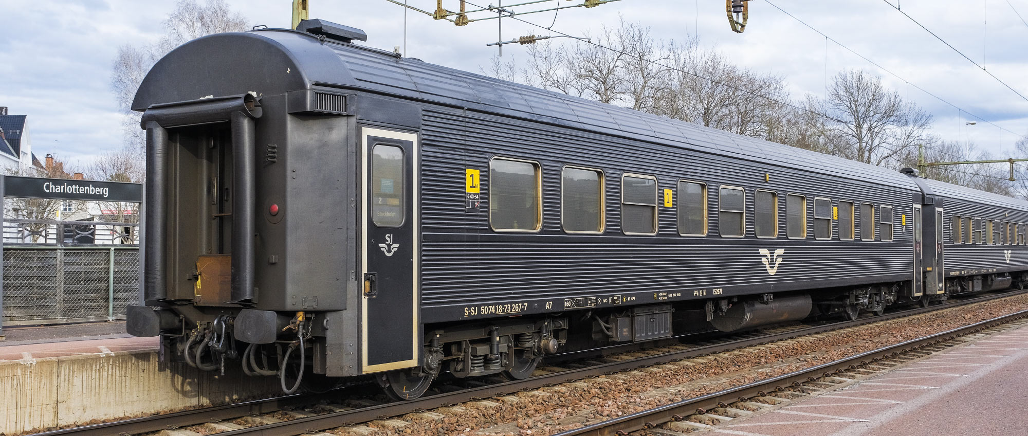 SJ A7 5267 i Charlottenberg 2022