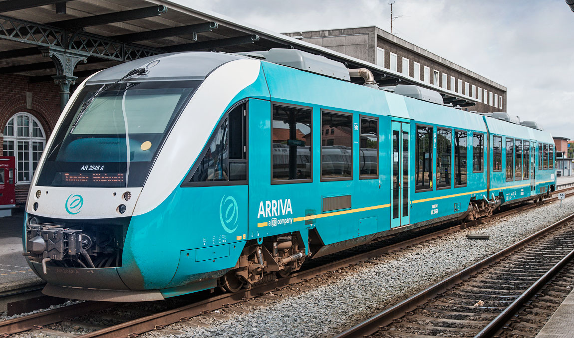 Bild: Arriva AR 2046 i Esbjerg 2016