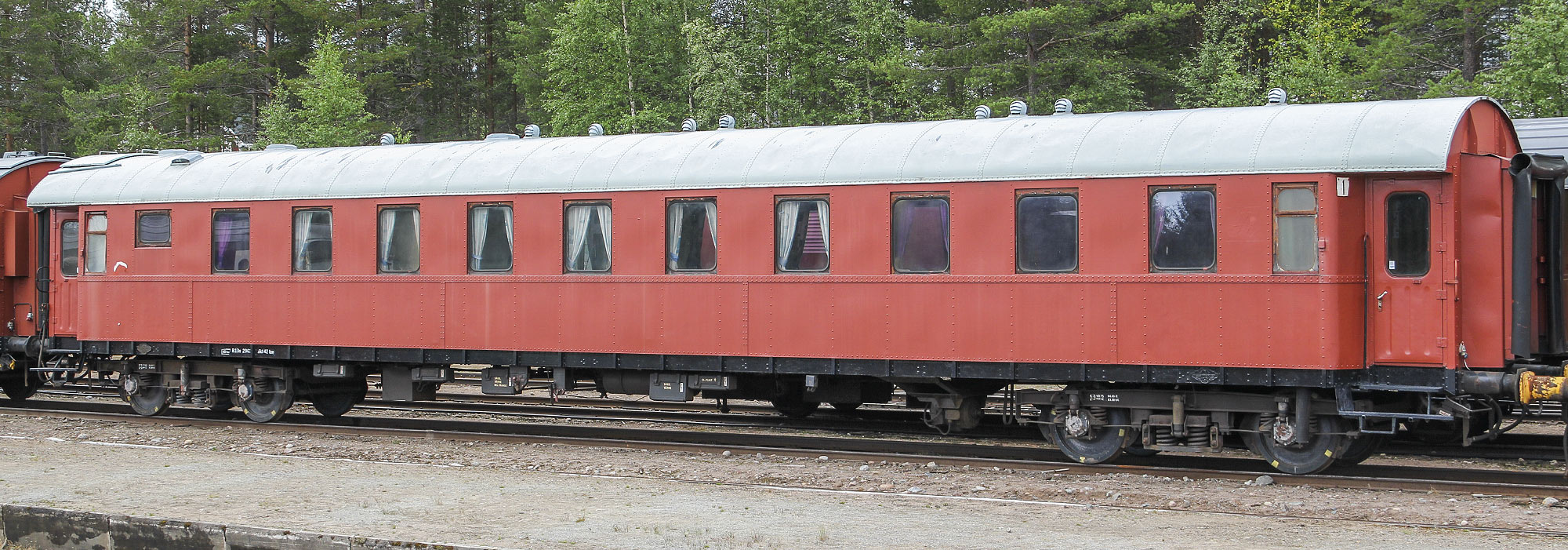 B13S 2963 som museivagn i Arvidsjaur 2021