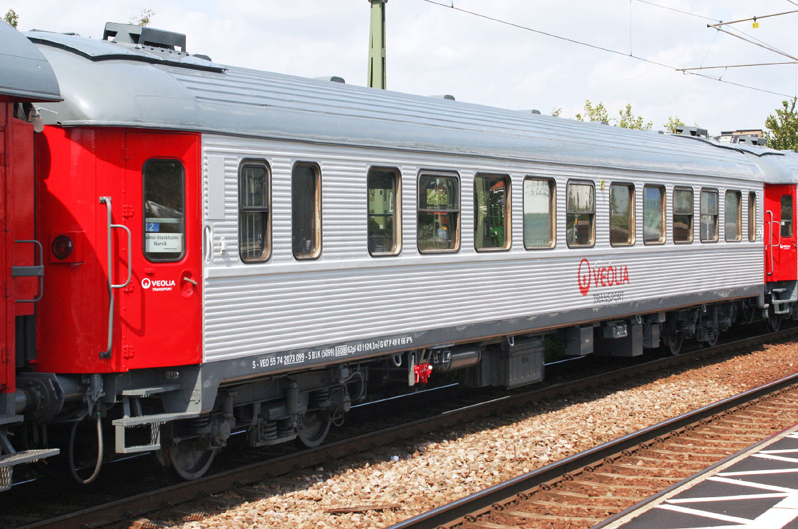 Bild: Veolia B1 5099 i Lund 2009