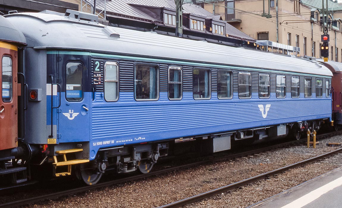 Bild: B5FRST 5000 i Gävle 1991