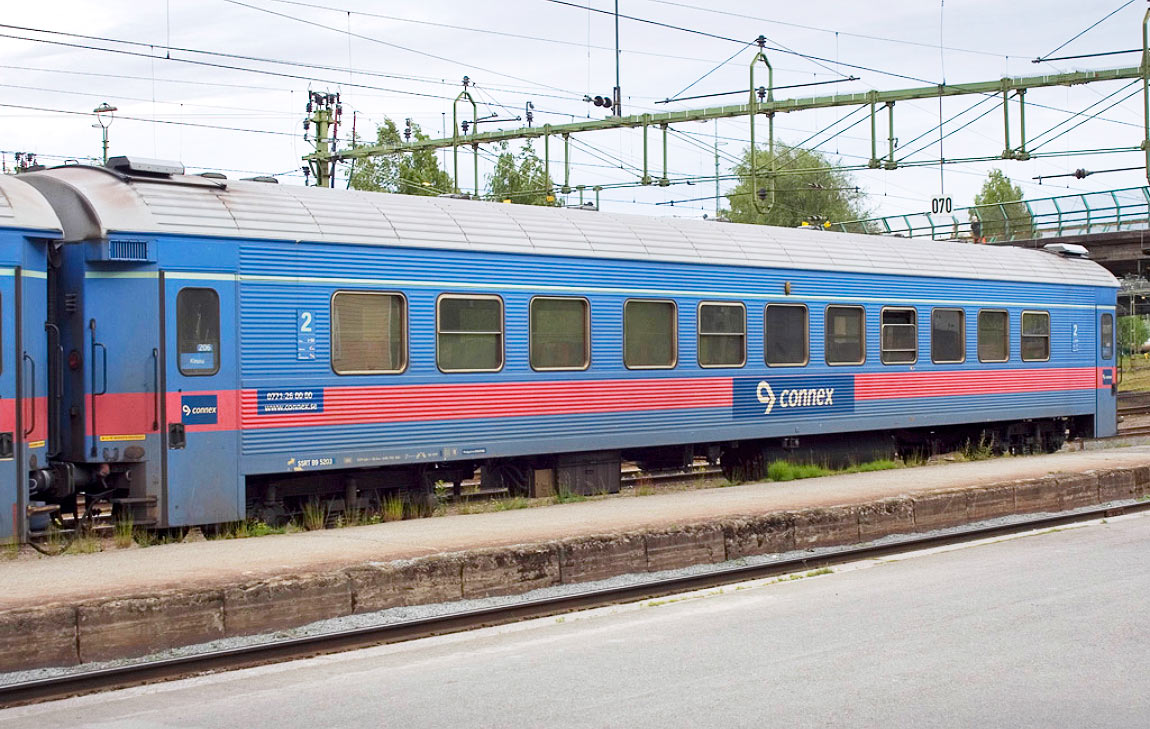 Bild: SSRT/Connex B9 5203 i Luleå 2008