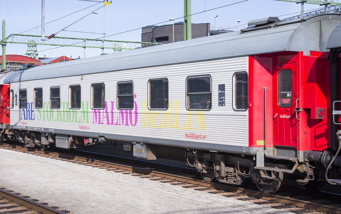 Bild: Snälltåget BC2K 4005 i Malmö 2014